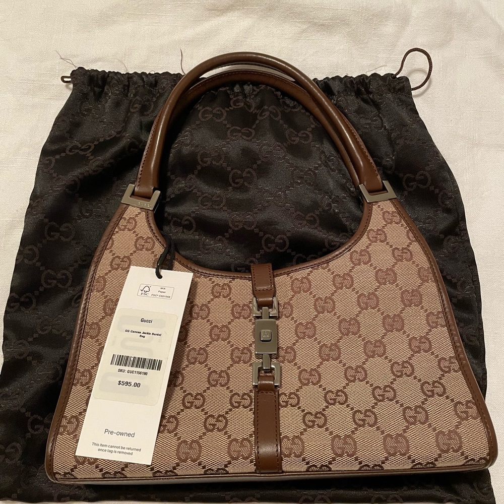Vintage Gucci Bardot Jackie Shoulder Bag